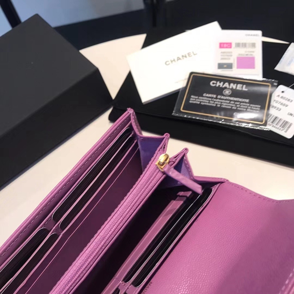 シャネル財布全体デザイン